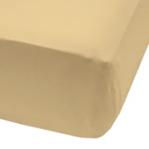 Bamboo Fitted Crib Sheet - Curry