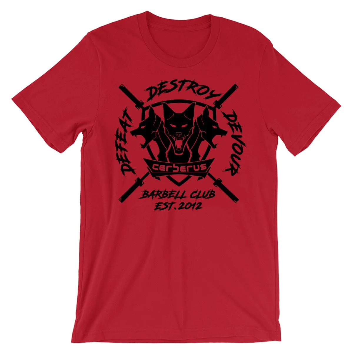 Barbell Club T (Red)