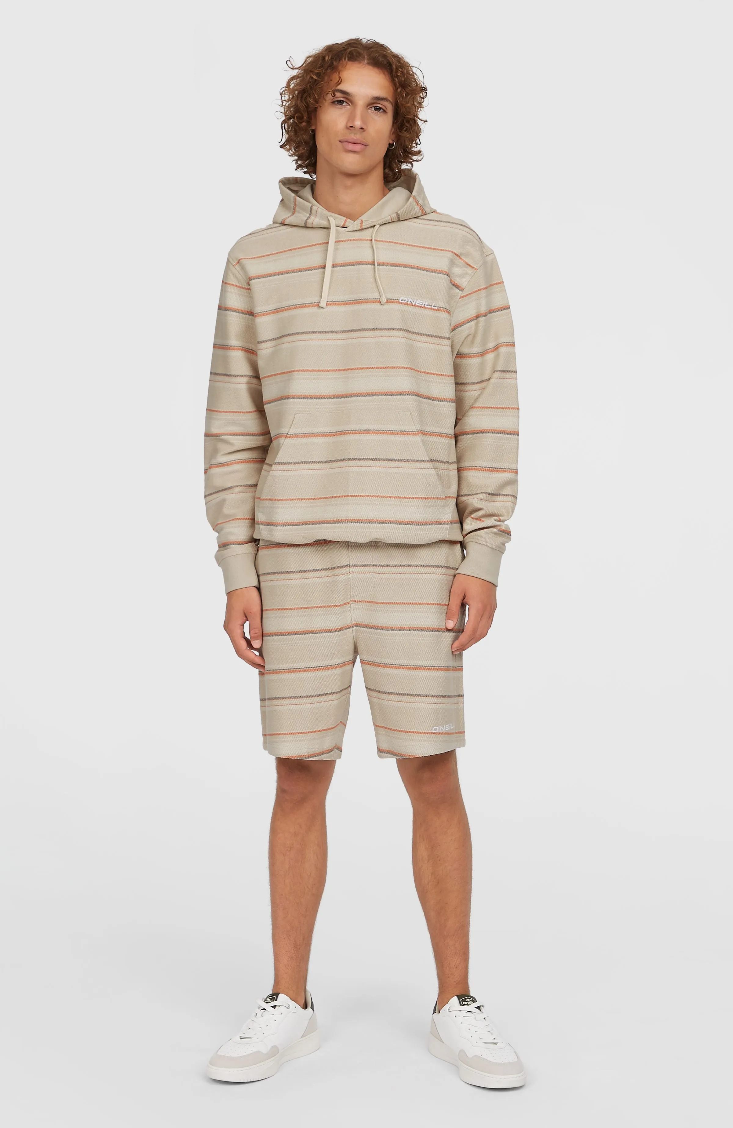 Bavaro Shorts | Beige/Orange Bavaro Stripe