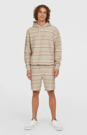 Bavaro Shorts | Beige/Orange Bavaro Stripe