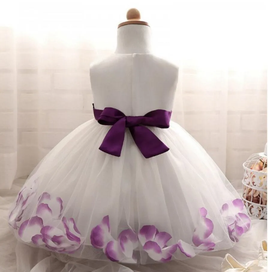 Beautiful Handmade Lovely Flower Girl Dresses, Wedding Cheap Little Girl Dresses with Flowers, FGS021