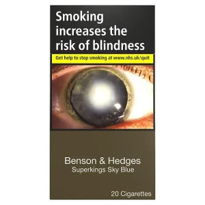 Benson & Hedges Superkings Sky Blue Cigarettes