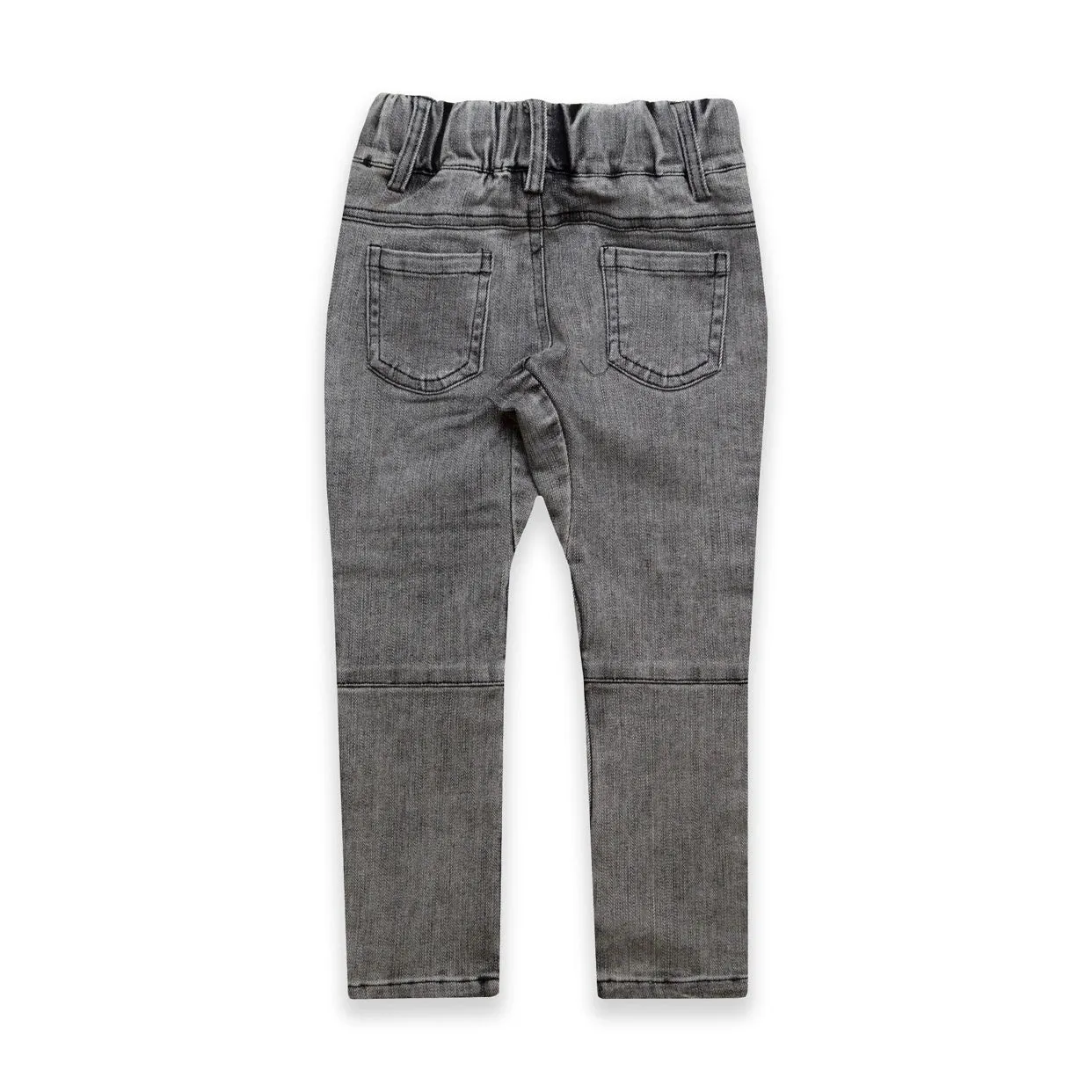 BIKER JEANS - ACID GREY