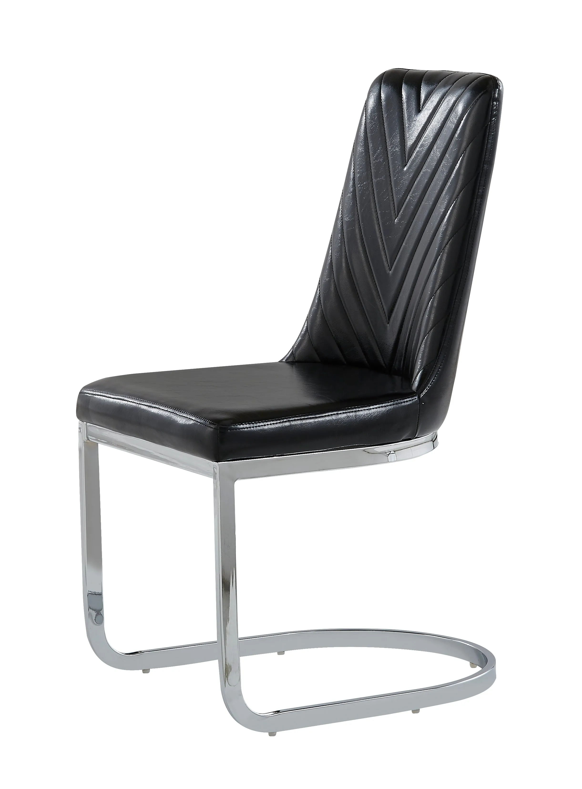 Black Set Of 2 Dining Chairs D1067DC-BL