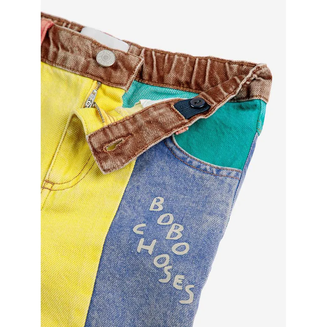 Bobo Choses - Colour Block denim pants