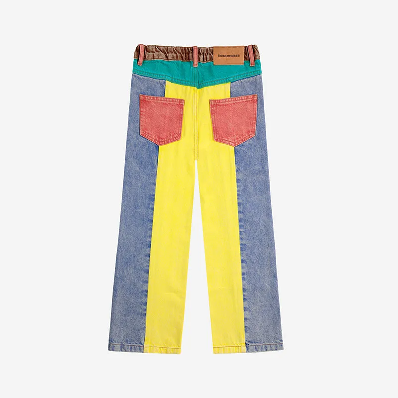 Bobo Choses - Colour Block denim pants