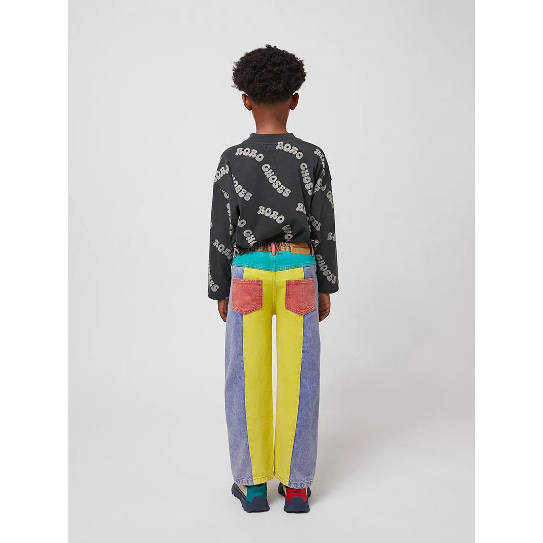 Bobo Choses - Colour Block denim pants