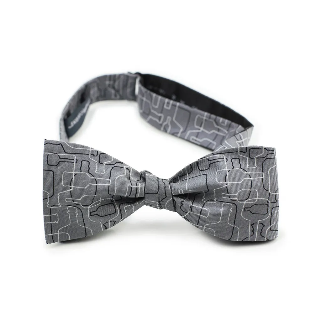 Bourbon Days Bow Tie   Sock Gift Set | Gray   Black