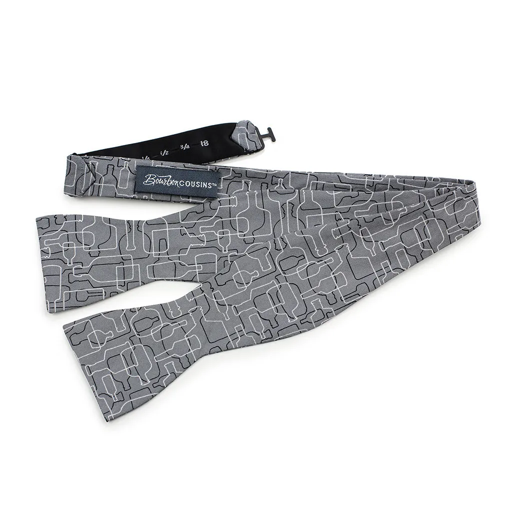 Bourbon Days Bow Tie   Sock Gift Set | Gray   Black