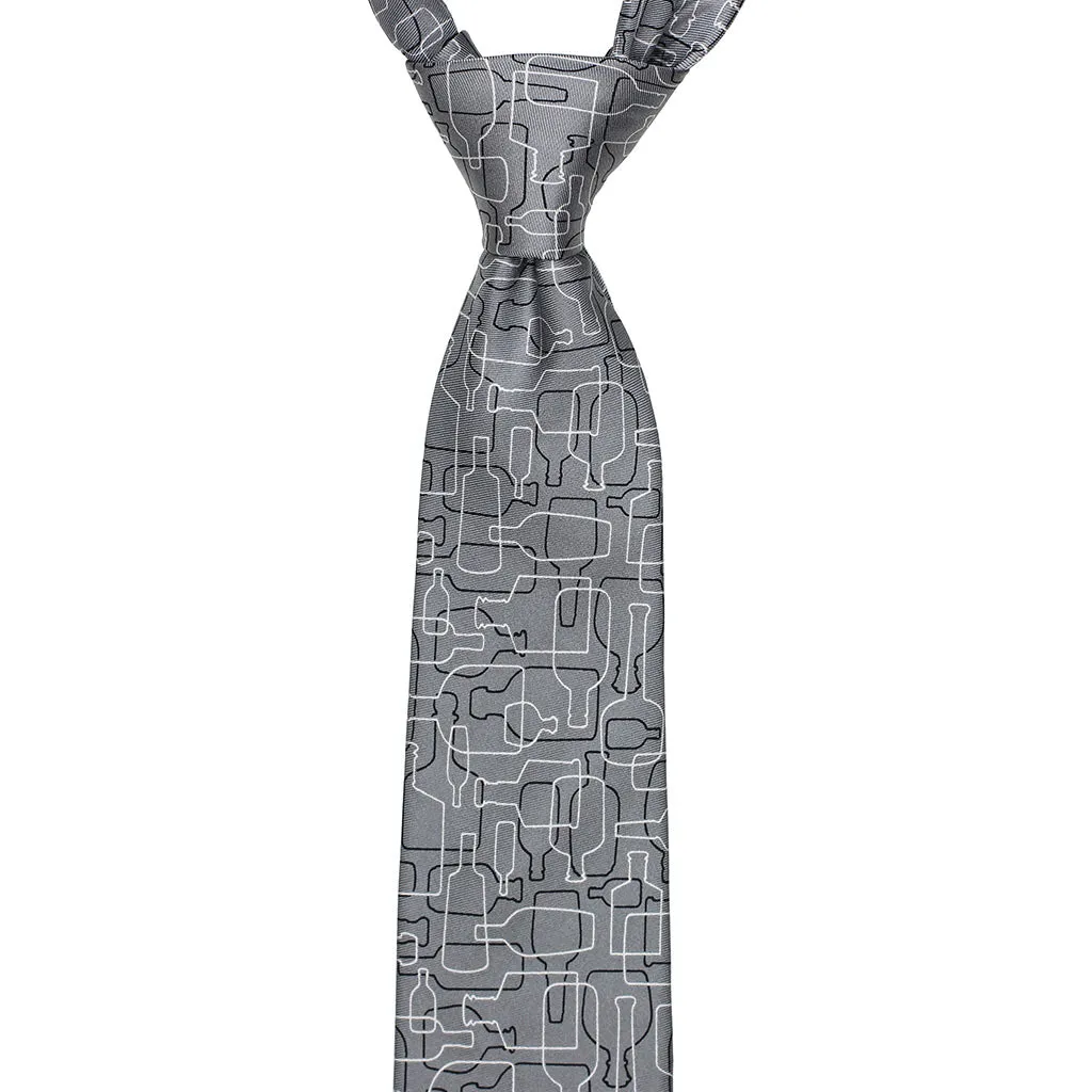 Bourbon Days Tie   Sock Gift Set | Gray   Black