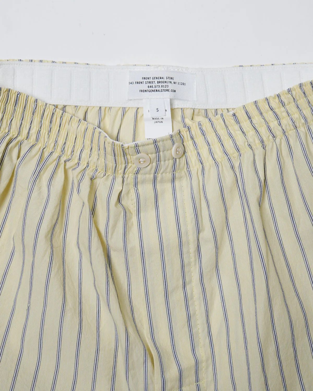 Boxer Shorts / Yellow Stripe