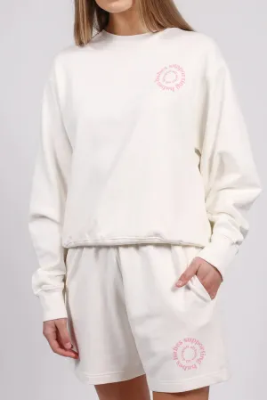 Brunette - Babes Supporting Babes Best Friend Shorts | Cream/Pink