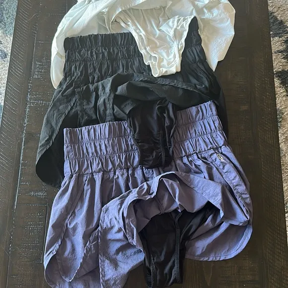 Bundle Free People Movement Size L The Way Home Athletic Shorts Gym Athleisure