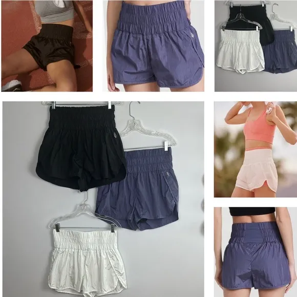 Bundle Free People Movement Size L The Way Home Athletic Shorts Gym Athleisure
