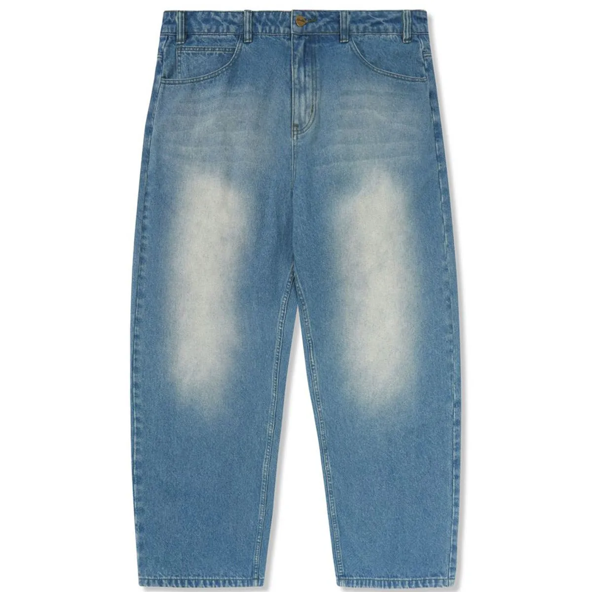 Butter Goods - Warped Denim Jeans Washed Mid Blue