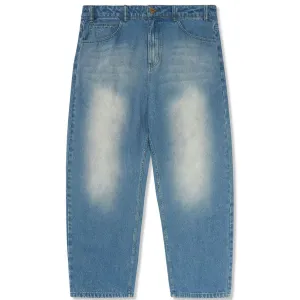 Butter Goods - Warped Denim Jeans Washed Mid Blue
