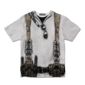 Call Of Duty Captain Soap MacTavish Custom Cosplay Costume Kid Tshirt QT209560Hf