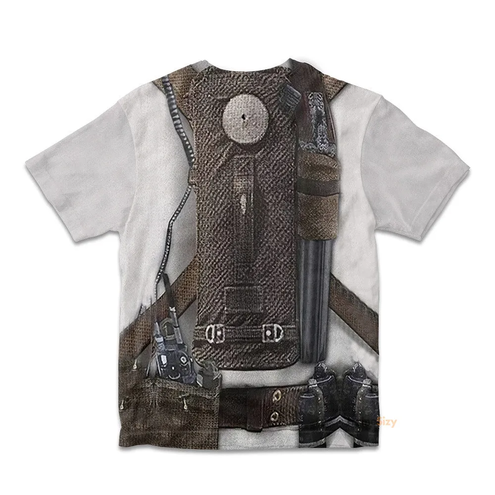 Call Of Duty Captain Soap MacTavish Custom Cosplay Costume Kid Tshirt QT209560Hf