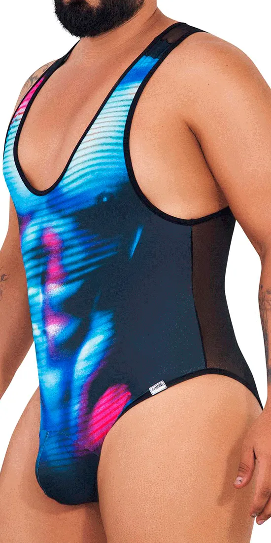 Candyman 99725x Work-n-out Bodysuit Moonlight Blue