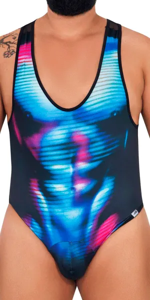 Candyman 99725x Work-n-out Bodysuit Moonlight Blue