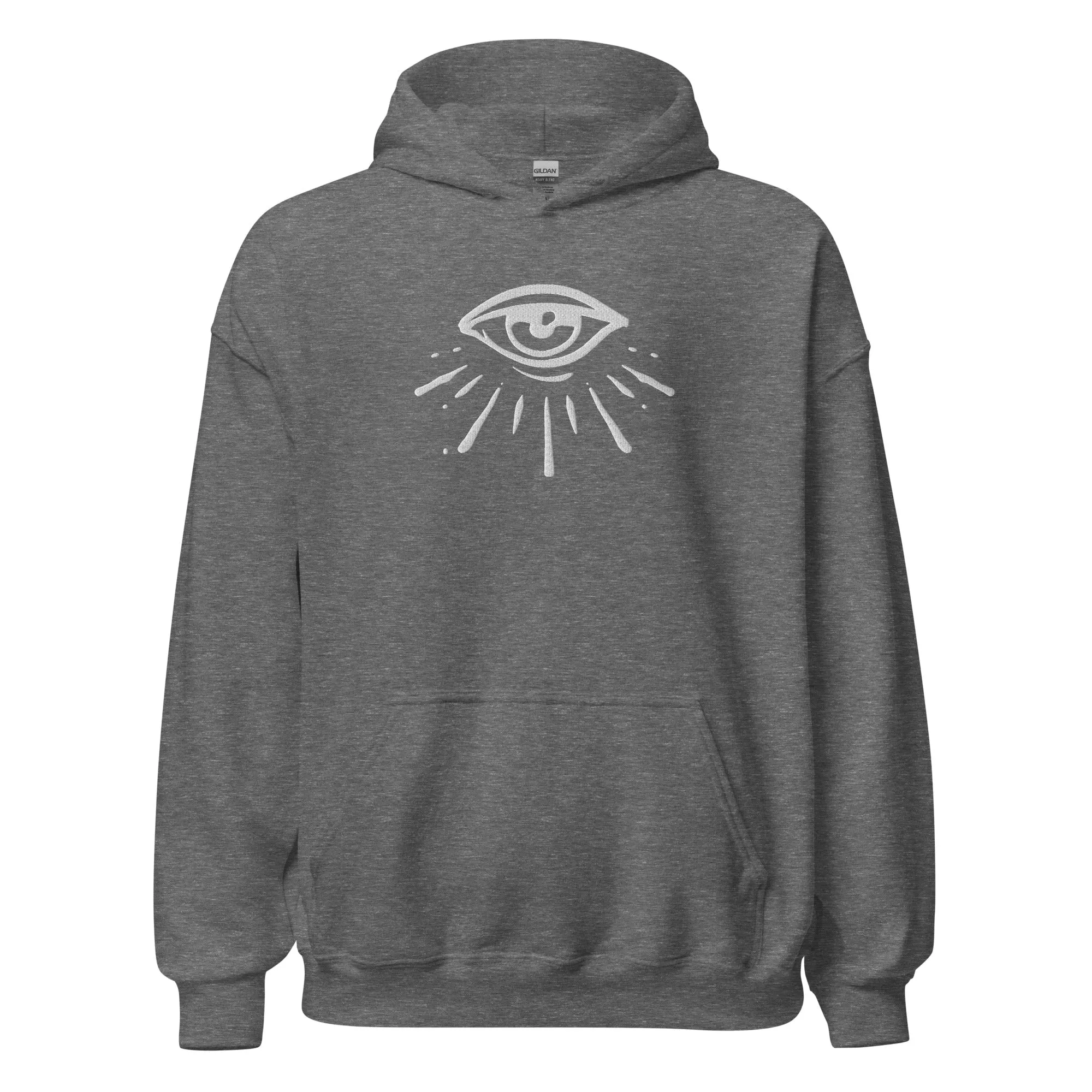 Celestial Eye Embroidered Hoodie