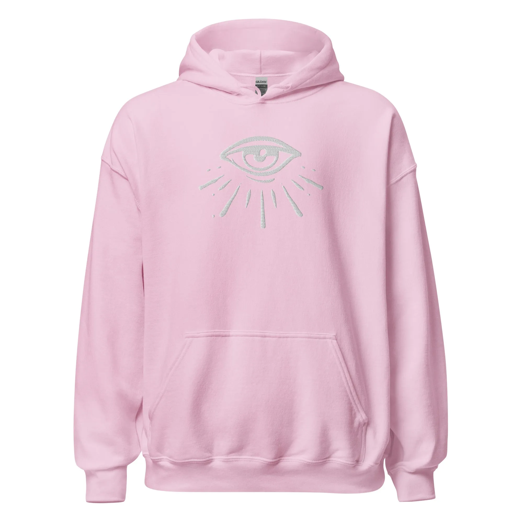 Celestial Eye Embroidered Hoodie