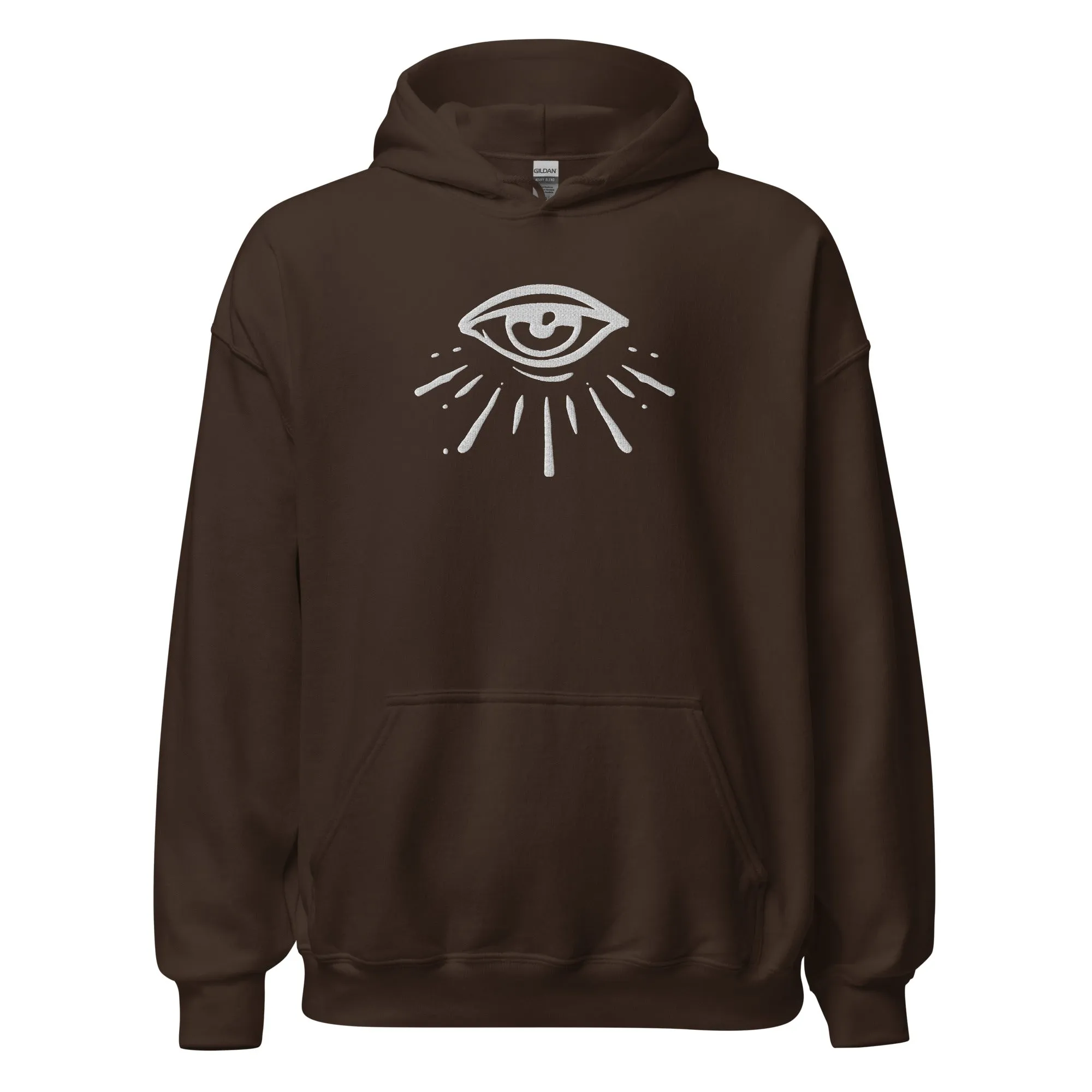 Celestial Eye Embroidered Hoodie