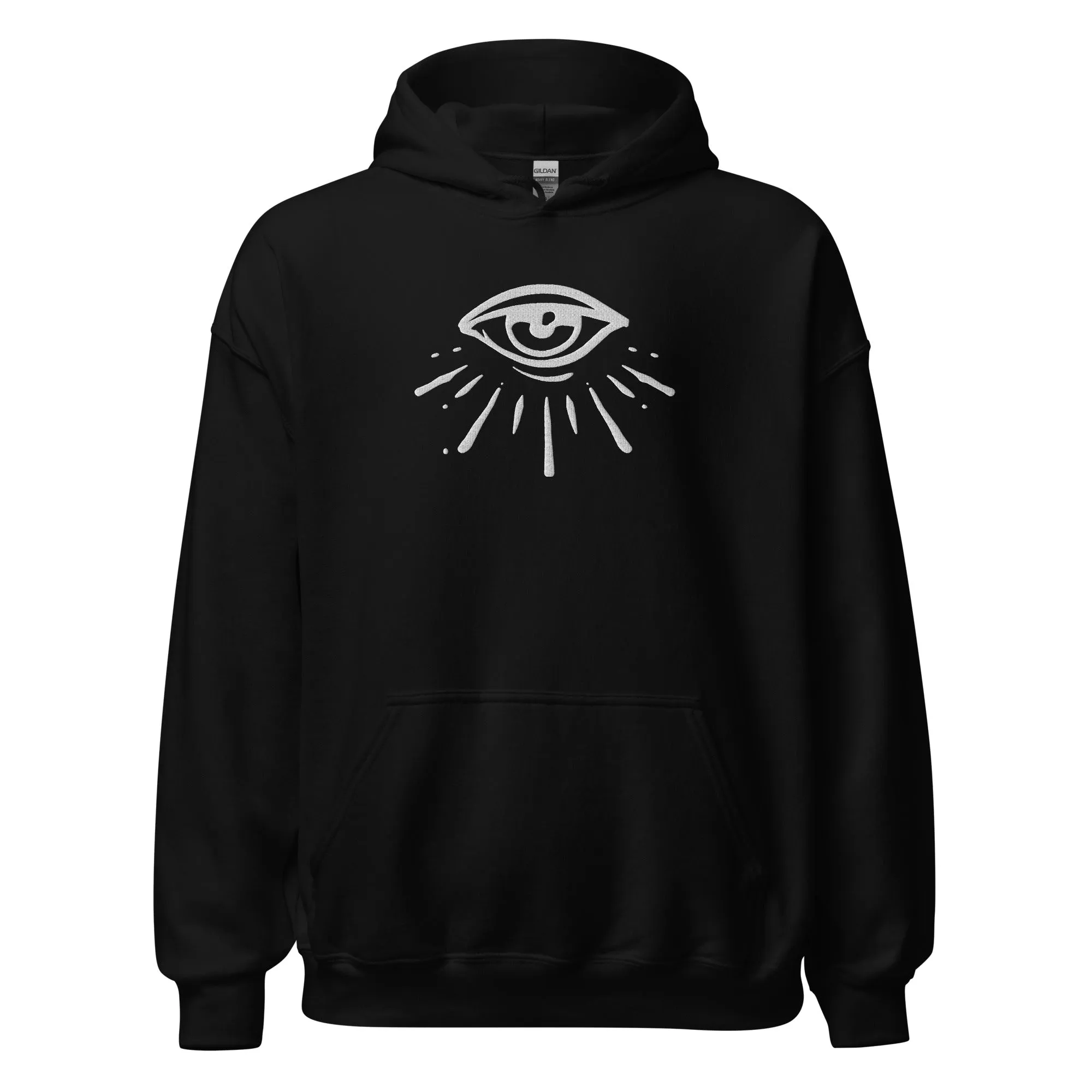 Celestial Eye Embroidered Hoodie