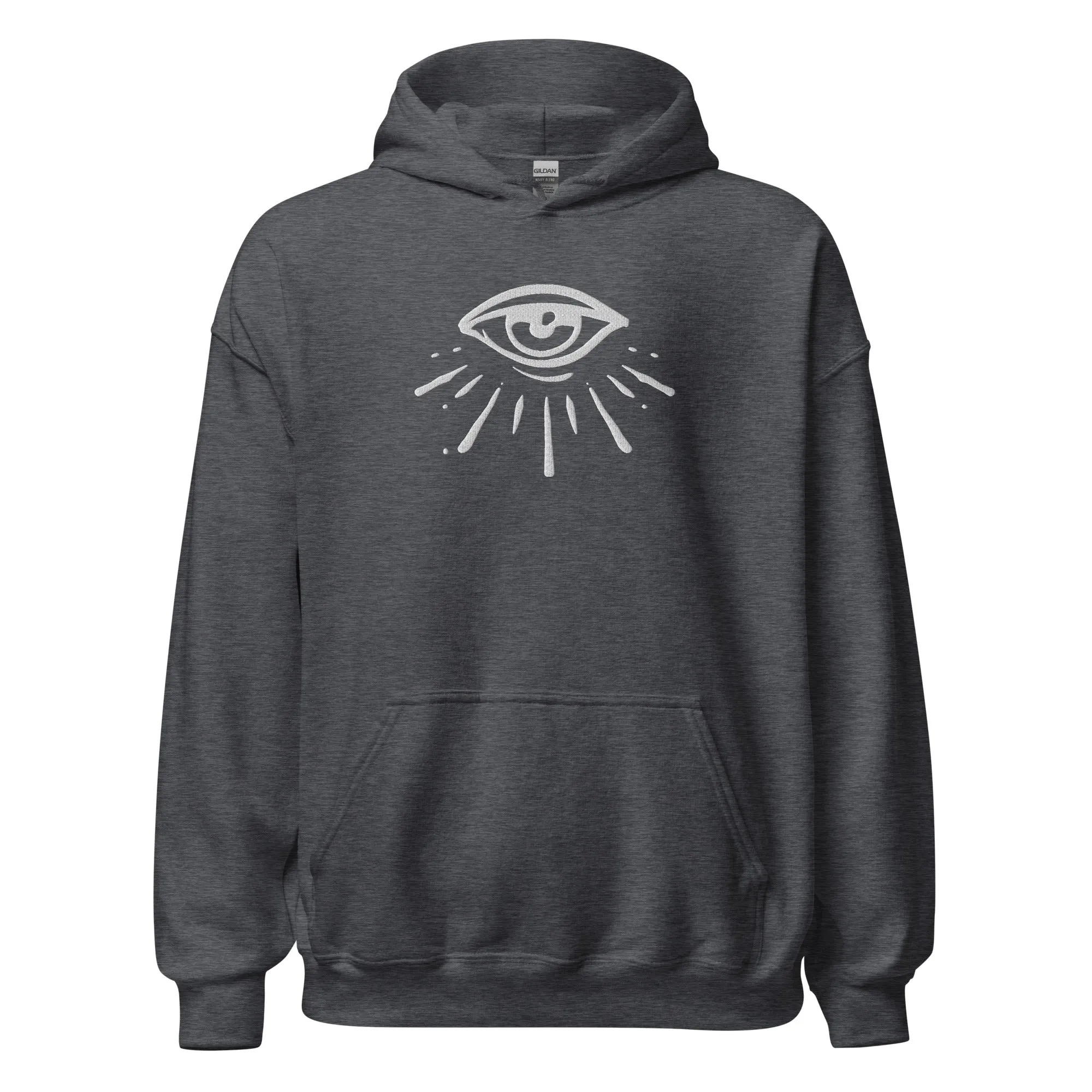 Celestial Eye Embroidered Hoodie