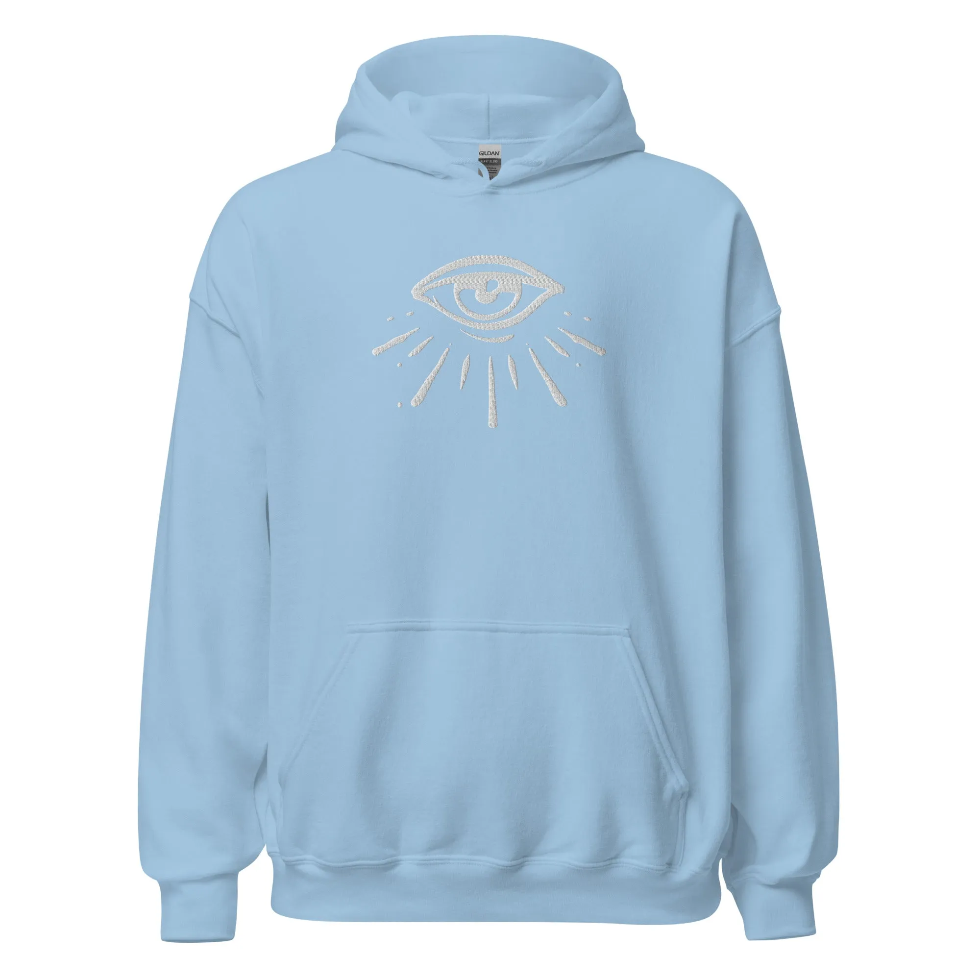 Celestial Eye Embroidered Hoodie