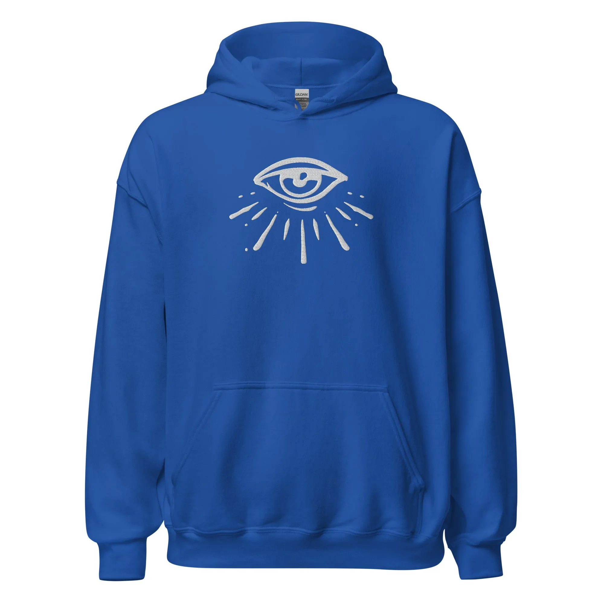 Celestial Eye Embroidered Hoodie