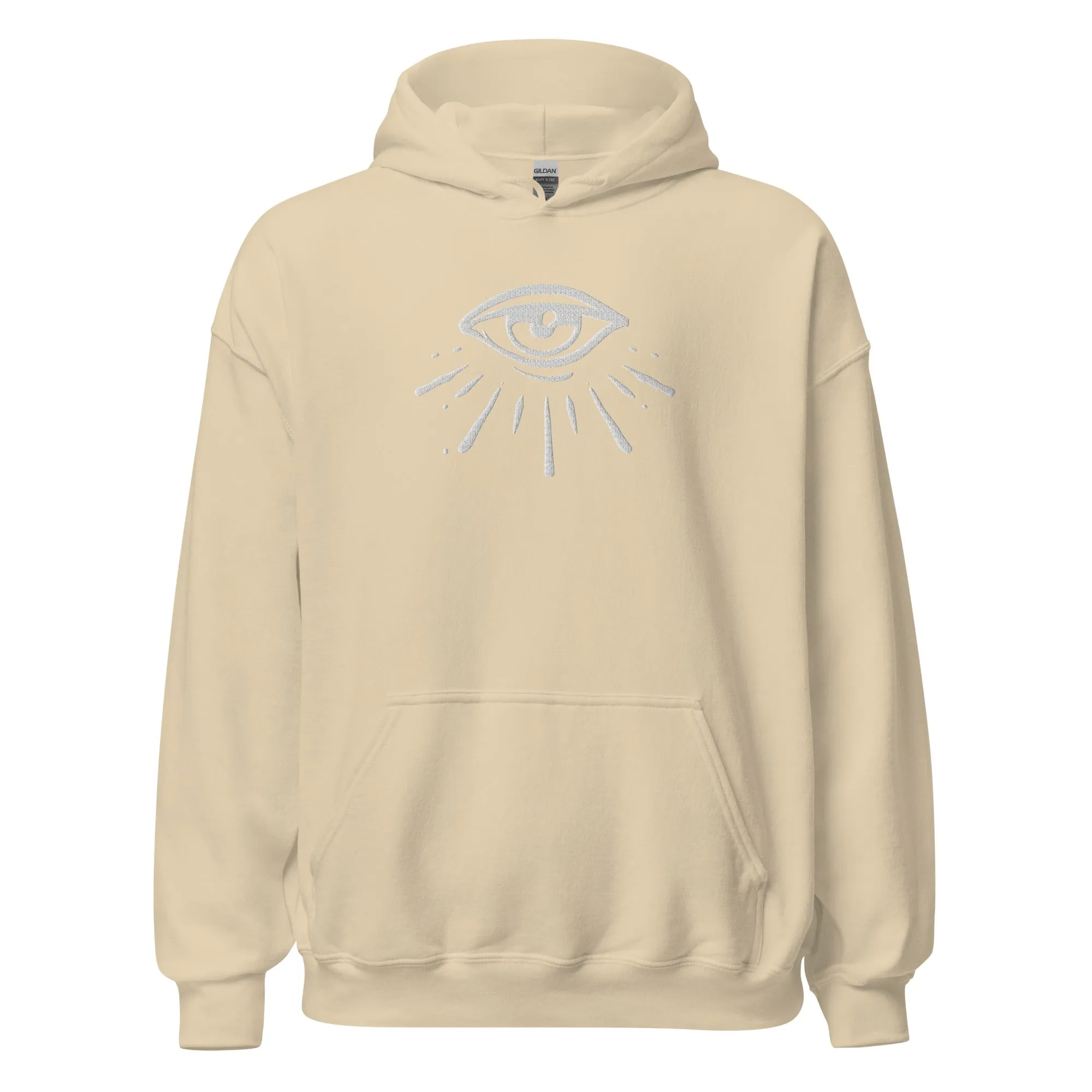 Celestial Eye Embroidered Hoodie