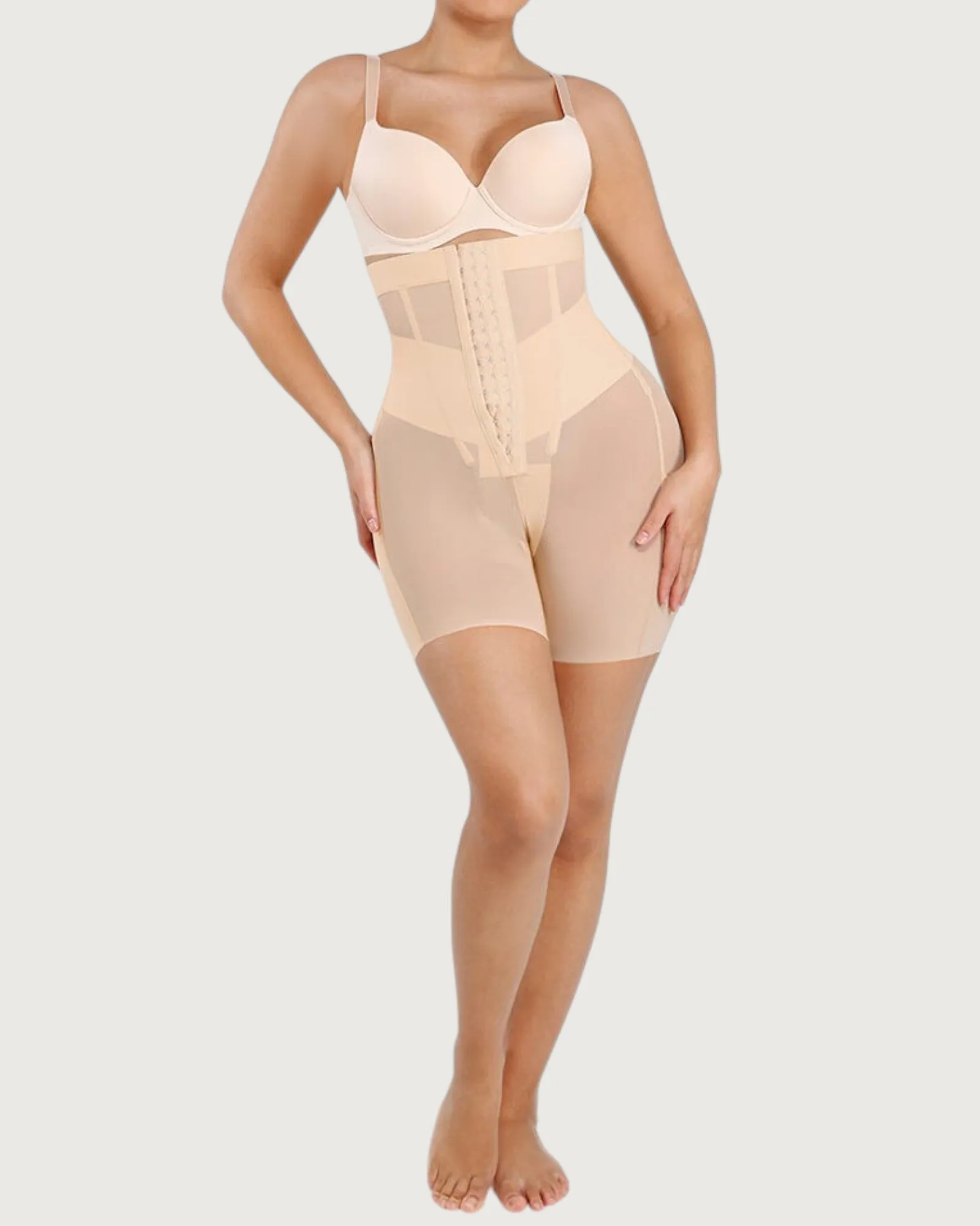 Celine High-Waist Mid-Thigh Short