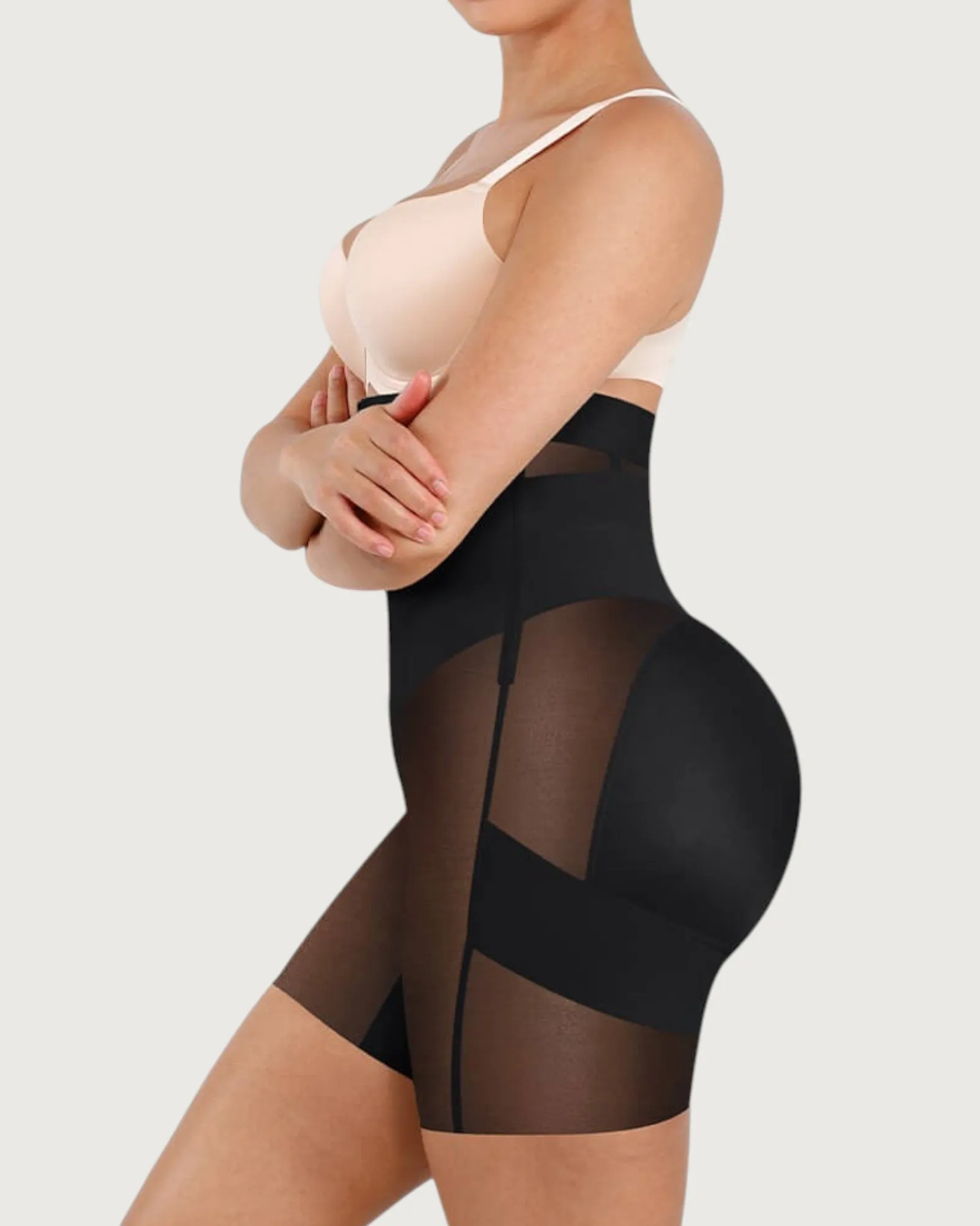 Celine High-Waist Mid-Thigh Short