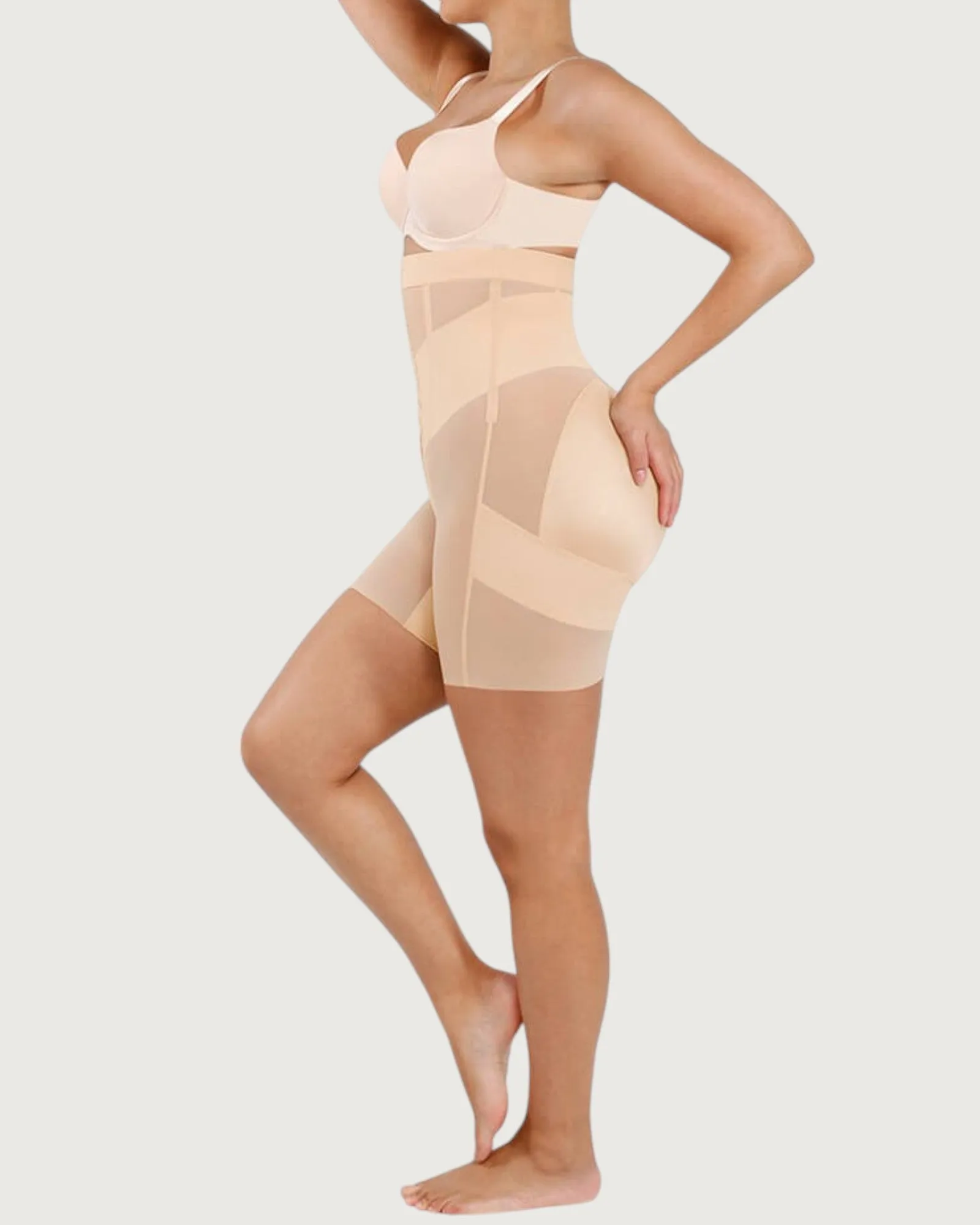 Celine High-Waist Mid-Thigh Short