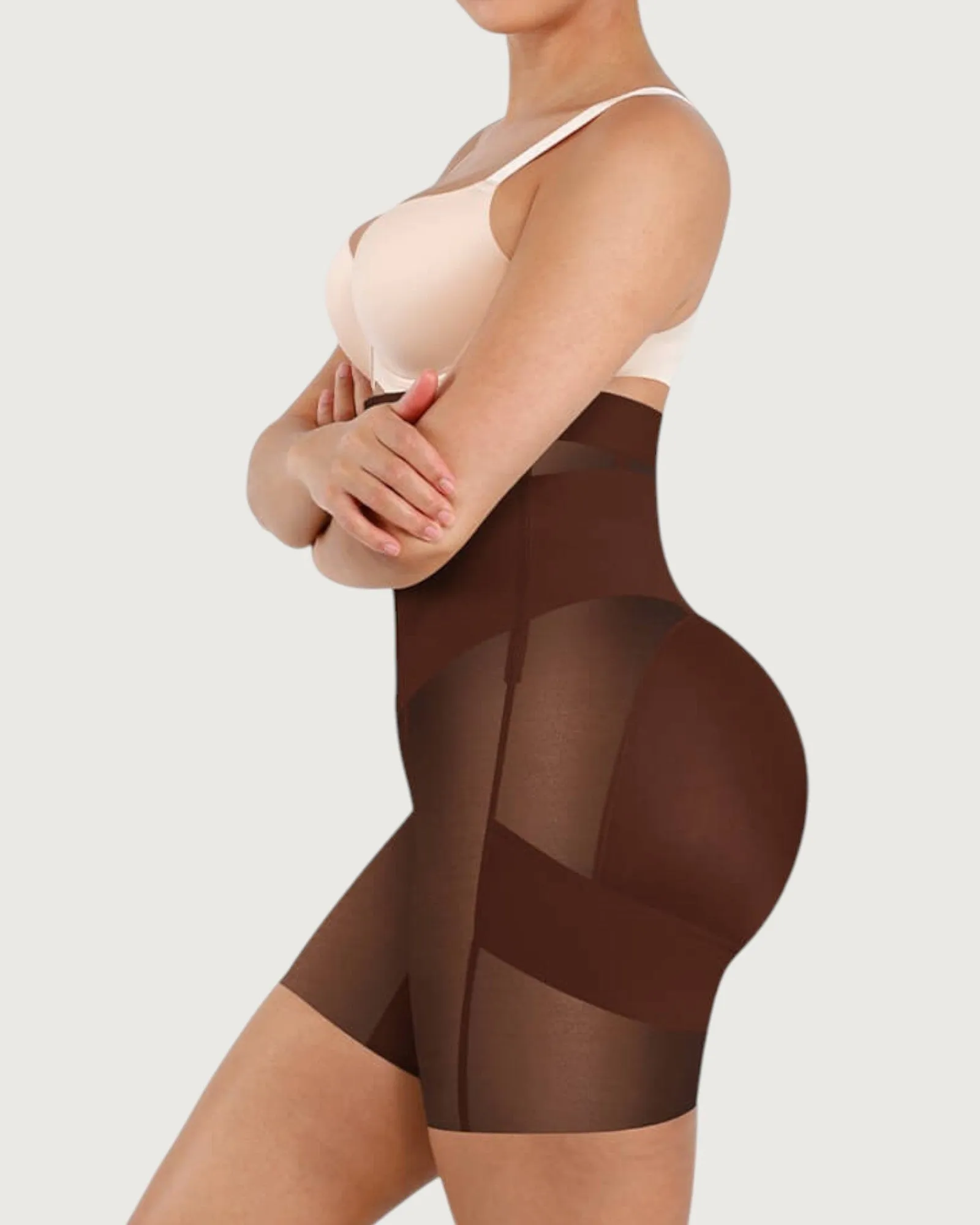 Celine High-Waist Mid-Thigh Short
