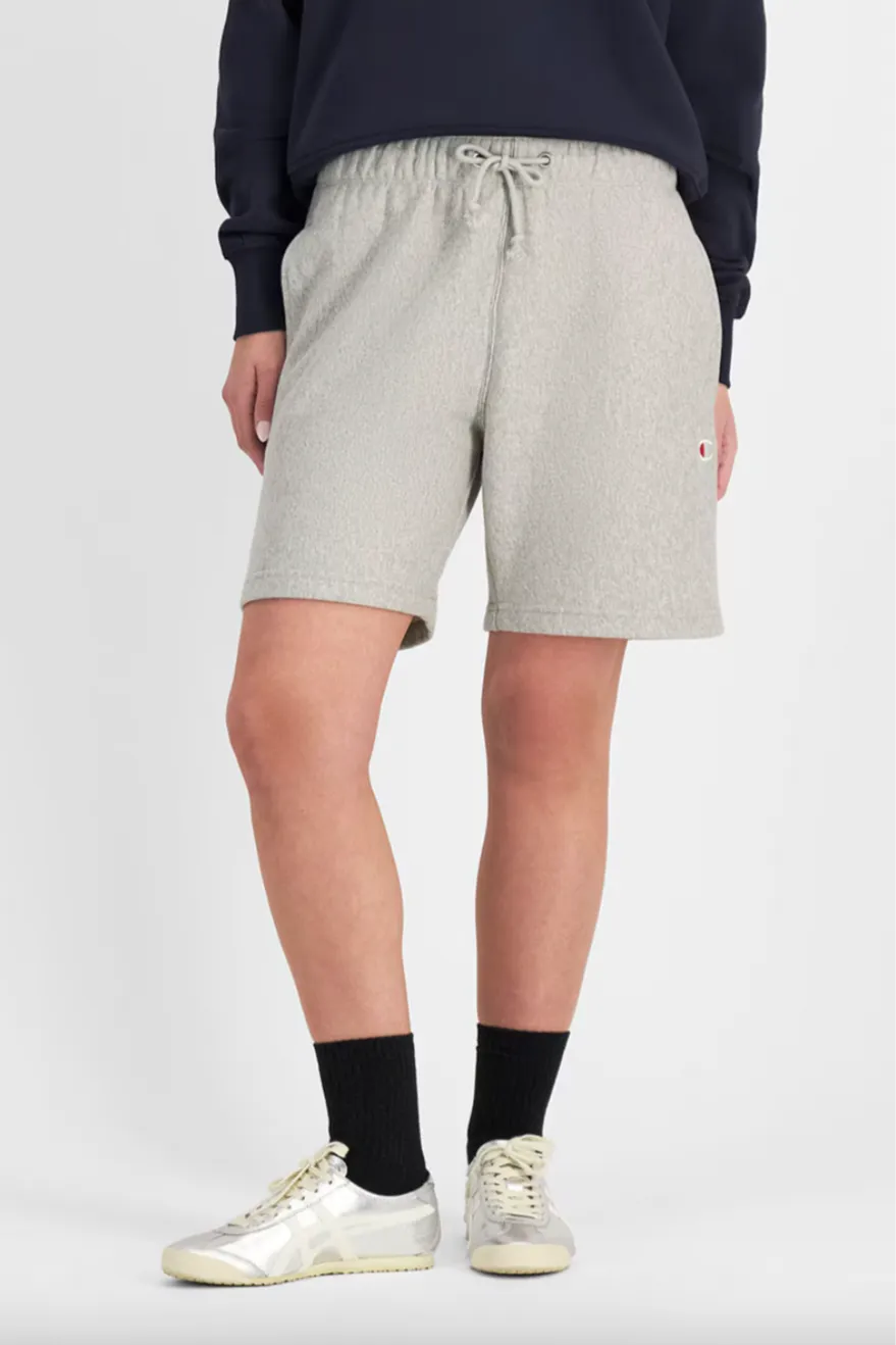 CHAMPION REVERSE WEAVE TERRY RELAXED SHORTS - OXFORD HEATHER