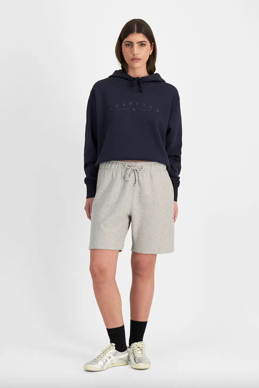 CHAMPION REVERSE WEAVE TERRY RELAXED SHORTS - OXFORD HEATHER