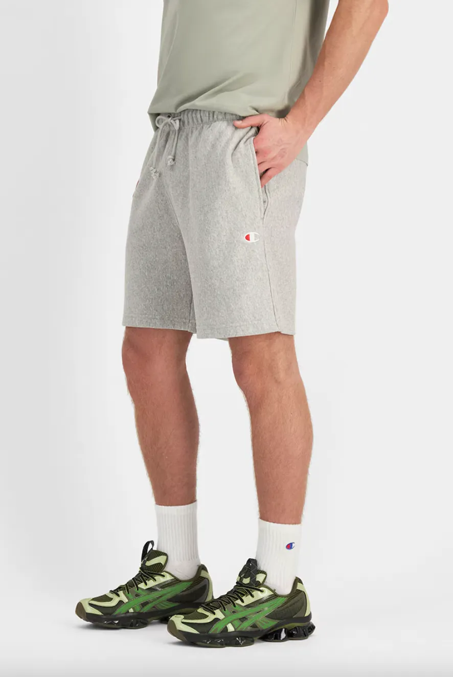 CHAMPION REVERSE WEAVE TERRY RELAXED SHORTS - OXFORD HEATHER