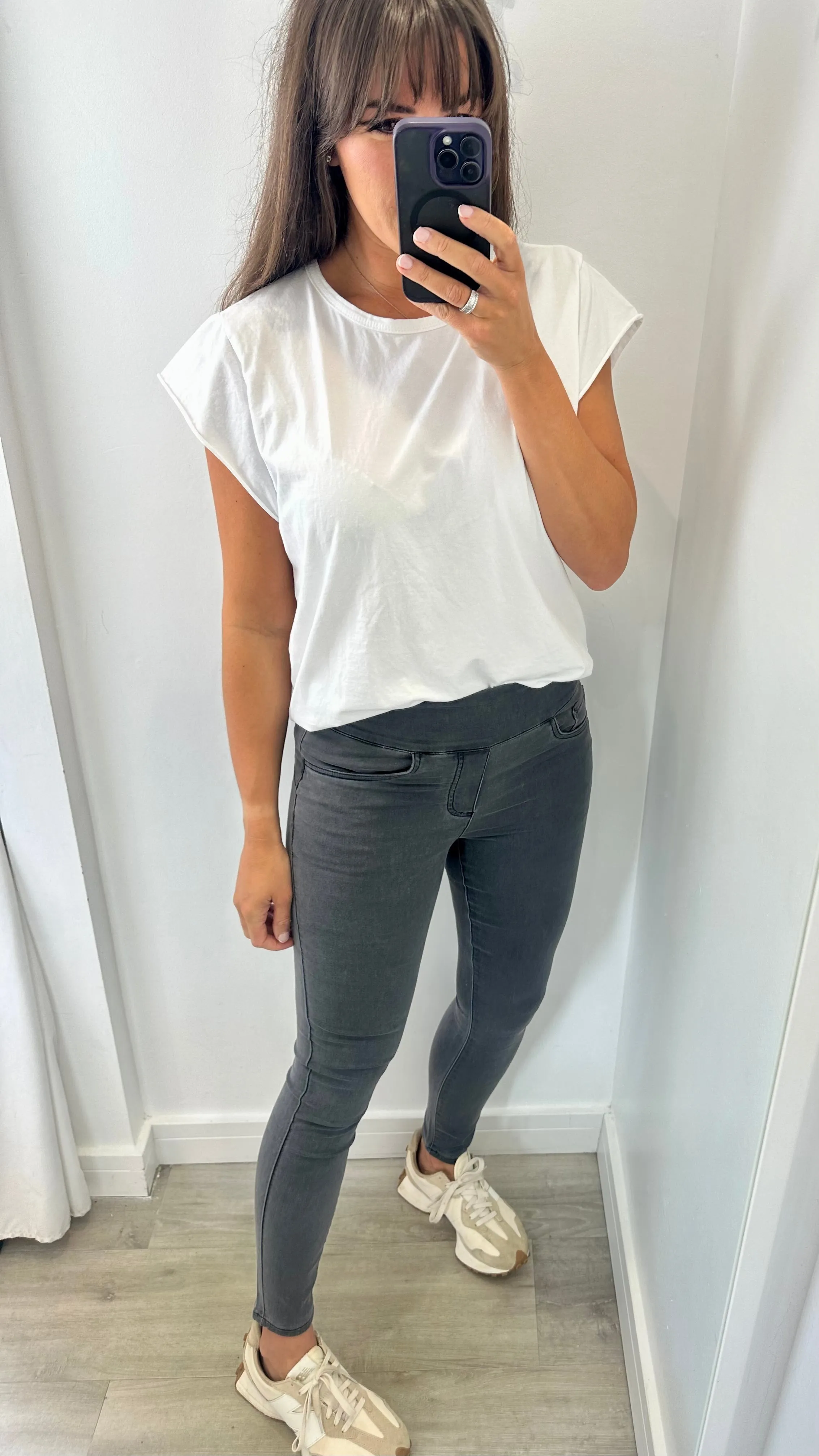 CHARCOAL TOCADO JEANS