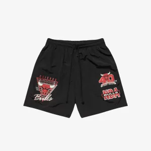 Chicago Bulls Where You At Shorts - Black