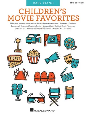 Children's Movie Favorites - 2nd Edition (Easy Piano)
