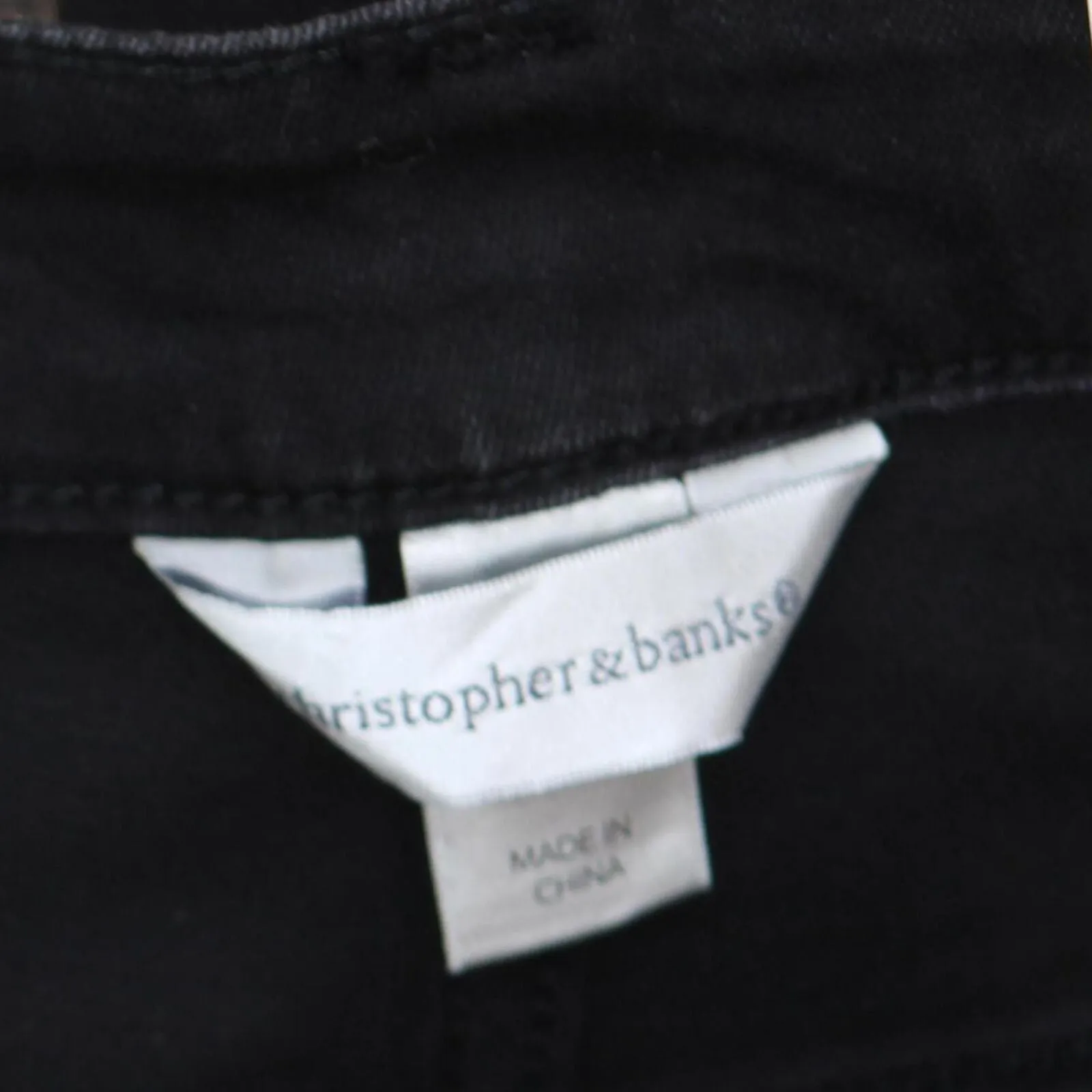 Christopher & Banks Womens Embellished Relaxed Fit High Rise Jeans 9900
