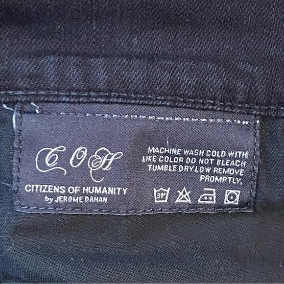 Citizens of Humanity, Cropped Skinny Leg Phantom Jeans. Women’s Size 27