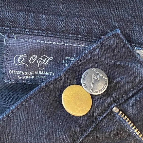 Citizens of Humanity, Cropped Skinny Leg Phantom Jeans. Women’s Size 27