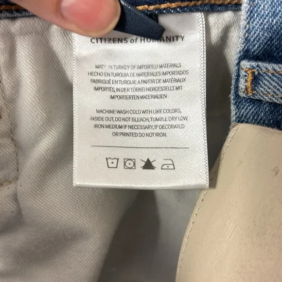 Citizens of humanity Franca denim blue jean shorts size 29