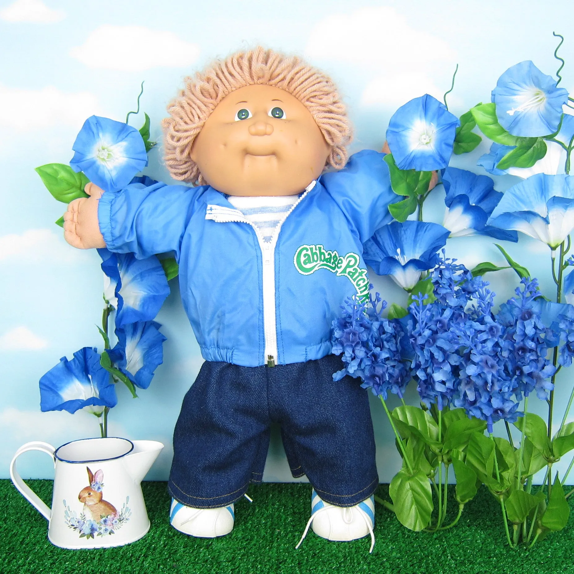 Classic Blue Jeans / Pants for 16" Cabbage Patch Kids Dolls