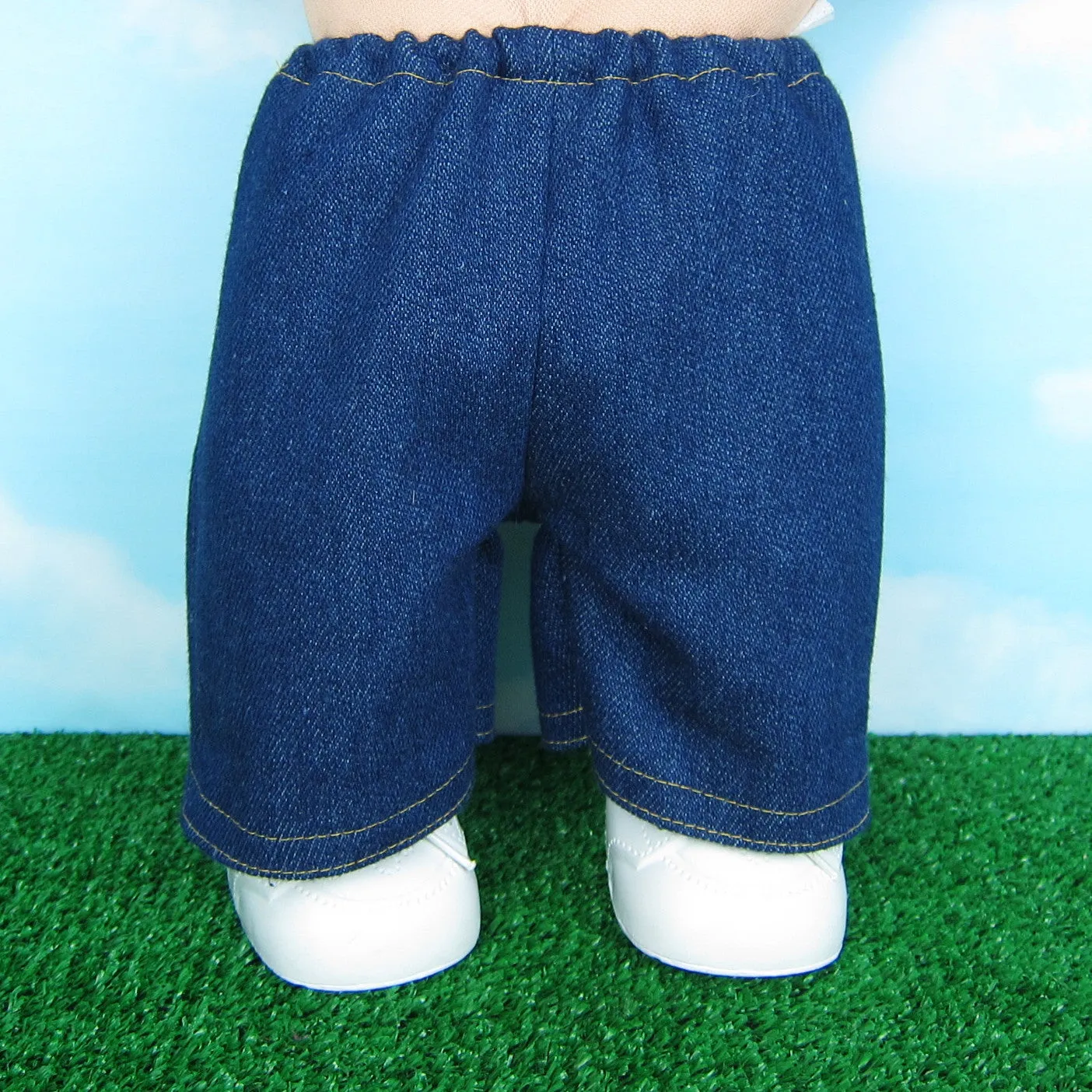 Classic Blue Jeans / Pants for 16" Cabbage Patch Kids Dolls