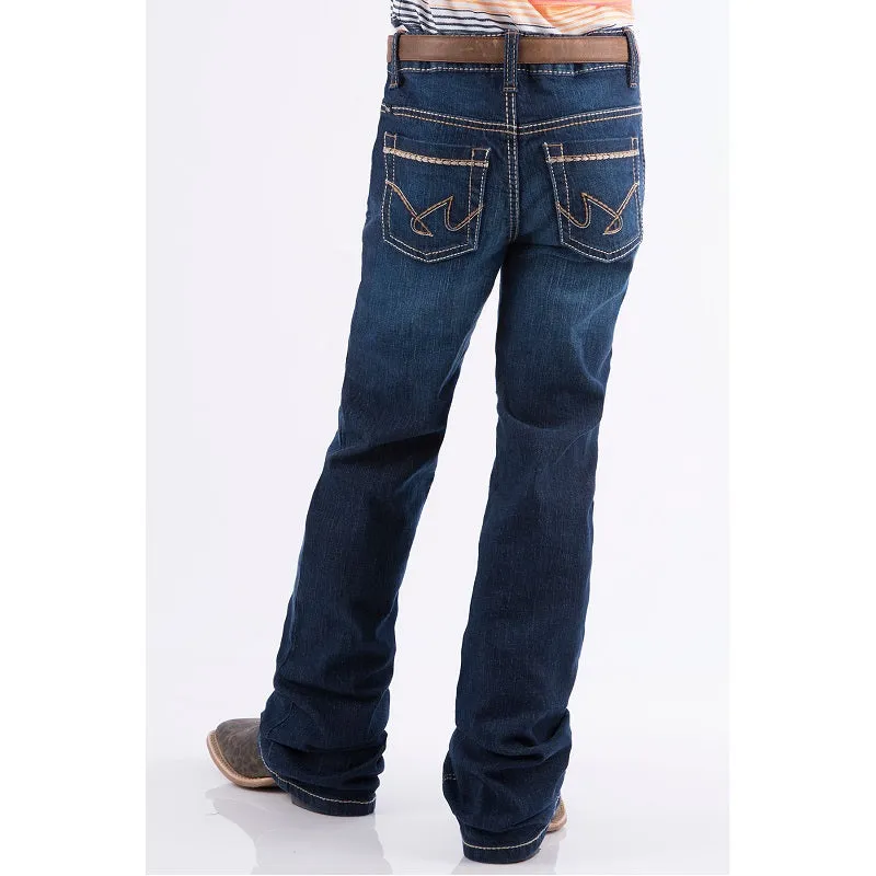 CLCB22972001-16-Regular Jeans Girls "Lucy" Dark Stone