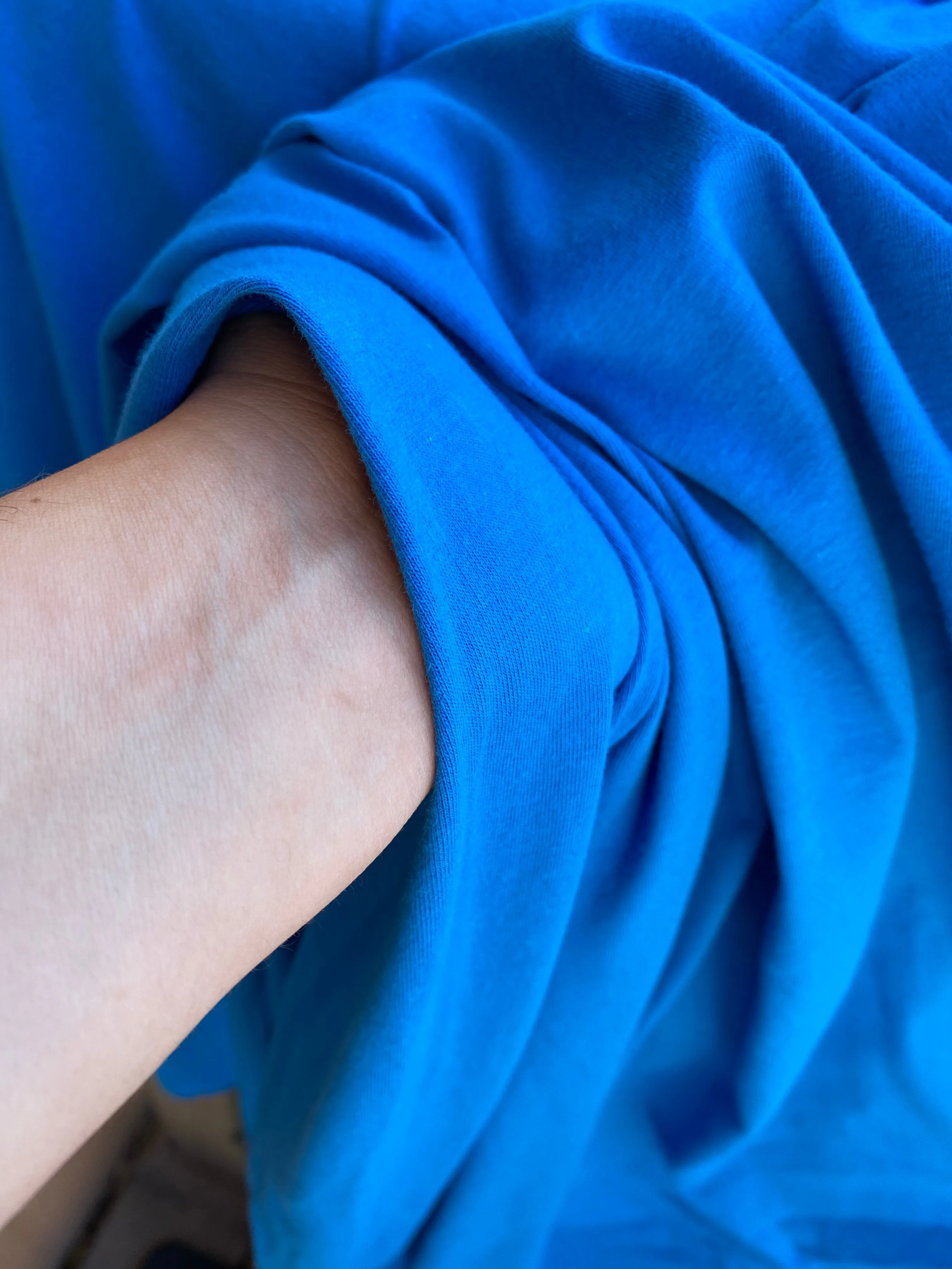 Cobalt Cotton Spandex